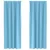 Zavjese za blackout s prstenovima 2 pcs Svijetloplava