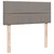 Vidaxl Box spring postelja z vzmetnico taupe 120x190 cm blago