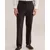 WE Fashion Chino hlače temno rjava