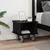 TV stalak Crni hrast 37 x 35 x 35 cm Konstruirano drvo