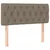 Vidaxl Box spring postelja z vzmetnico taupe 90x200 cm blago