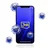 Zaštitno hibridno staklo 3mk FlexibleGlass za Apple iPhone 12 Pro Max - Prozirna KP20849