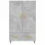 Visoka komoda boja betona 69,5 x 31 x 115 cm konstruirano drvo