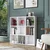 Hanah Home polica za knjige HC121, 90 cm, bela