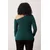 Trendyol Curve Ženska bluza Tbbaw25Af00013, Zelena
