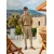 Sinsay - Pantalone slim cargo - BEŽ