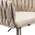 EH Barski stol Cofton Chrome Beige Velvet