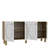 HANAH HOME Komoda Elisa KB150 Bohem Sapphire Oak White