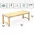 Fixwood Drvena klupa 28x87x40 cm bež Fix-2055