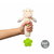 BabyOno Piščalka z zobotrebcem Sweet Lambie