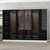 Hanah Home Garderober Kale-6664, 270x190x52 cm, Crni