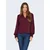ONLY Bluza ONLMette vinsko rdeča