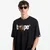 Majice A Bathing Ape Graffiti Bape Logo Relaxed Fit Tee UNISEX Black XL