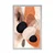 Plakat abstraktne oblike skale - 20x30 white