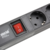 Adam Hall Cables 874714 - Mains Power Strip with 14 Sockets