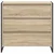 Kreveta s ladicama Sonoma 79 x 36 x 75.5 cm Konstruirano drvo