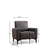 Atelier del Sofa Fotelja Horizon Tamnosiva