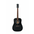 JET JDE-255 ELECTRO ACOUSTIC GUITAR BLK