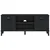 Klupa za cipele VIKEN crna 106 x 35 x 45 cm konstruirano drvo