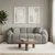 ATELIER DEL SOFA Sofa dvosed Octavio Grey