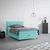 Boxspring Krevet Miami 140/200 cm , tirkizna