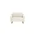 Atelier del Sofa Fotelja Robin Loveseat, Bela