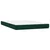 Vidaxl Box spring postelja z vzmetnico temno zelena 160x220 cm žamet