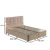 Hanah Home Bračni krevet sa prostorom za odlaganje Ela Double 180x38x200cm Crni