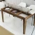 Hanah Home Trpezarijski sto Milan 515 145x75x88cm Orah