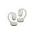BLACKVIEW Slušalice AirBuds 100, Bežične, Bele