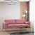 Atelier del Sofa Trosed Rome 90x70x215cm Roze