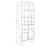 Hanah Home Polica za knjige Kiato, 60x170x30 cm, Hrast