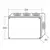 Mitea ME-K255x200x80mm razvodna kutija sa gumenom zaptivkom (12 uvodnica) IP65