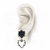 Uhani ALCHEMY GOTHIC - Wounded Love Earstuds - E365