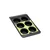 TEXELL Modla za mafine i projice 6 rupa DOTS TPD-M272