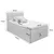 MID.YOU POSTELJA BOXSPRING 120 cm  x 200 cm , tekstil umazano rjava