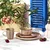 Home Talerz deserowy Dolce Vita 20 cm różowe pasy