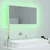 LED kupaonsko ogledalo bijelo 80 x 8,5 x 37 cm akrilno