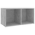 TV ormarići 2 kom boja betona 72x35x36,5 cm konstruirano drvo