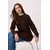 Trendyol Modest Ženska bluza Tctss26Uk00002, Smeđa