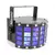 LED Butterfly 3x3W RGB + 14xSMD Strobe, režim upravljanja s glasbo ali avtomatični režim (8715693292480)