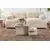 Hanah Home Klub sto Harmony, 80x40x40cm, Sivi