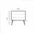 HANAH HOME Komoda Trio 220
