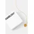 Srebrna ogrlica AMBUSH Heart Class Ring Charm Necklace
