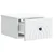 vidaXL Stenski nočni omarici s predalom 2 pcs Bela 33 x 34,5 x 20 cm