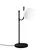 Opviq Stona lampa, Crna