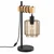 BRILAGI - Stona lampa NUBILA 1xE27/40W/230V braon/crna/dimljeno bež