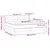 Vidaxl Box spring postelja z vzmetnico svetlo siva 180x200 cm blago
