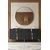 Hanah Home komoda Evva 150, 125 cm, antracit / srebrna