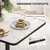 HOMCOM HOMCOM jedilna miza MDF, kovina70D x 70Š x 76V cm bela, (5000231356)